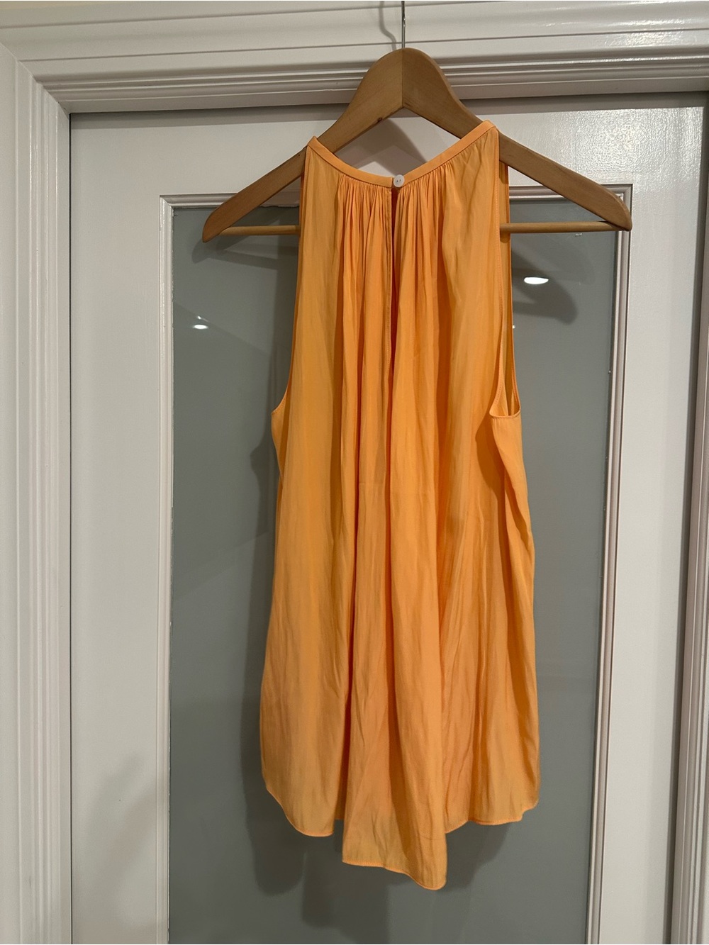 Ramy Brook Orange Sleeveless Halter Camisole
